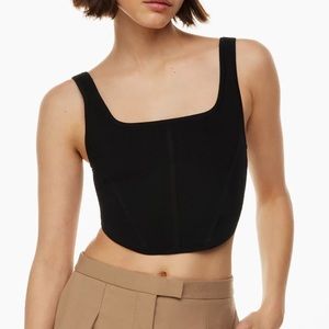 Aritzia Babaton Sculpt Knit Bustier